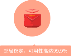 郵局穩(wěn)定，可用性高達(dá)99.9%